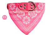 Dog Collar with Neckerchief Scarf Bandana . XXL  47-55cm