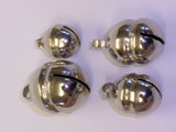 nickel plated falconry lahore bells  (Pair with a cable tie)