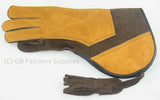 Suede Leather Falconry Glove small Double skin Velvet