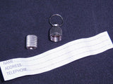 SIZE 11 Lahore Bells for Dogs with Lobster Clasp & split ring &  ID Barrel