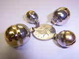 nickel plated falconry lahore bells  (Pair with a cable tie)