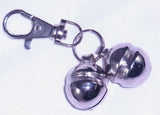 SIZE 11 Lahore Bells for Dogs with Lobster Clasp & split ring &  ID Barrel