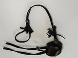 Falconry Mini Hood (half size) with leather loop (ideal for rear view mirror)