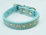 Diamante studded Dog collar for Chihuahua or Teacup Pomeranian  xxs