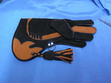 Triple Skinned Falconry glove (Premier range) Medium size