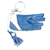 Falconry glove keyring, leather, great detail, NEW 2022 Designs