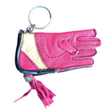 Falconry glove keyring, leather, great detail, NEW 2022 Designs